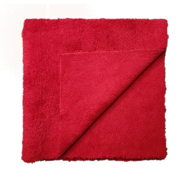 Dark King Rag Red – Mikrofibra bezszwowa 380gsm 40x40cm