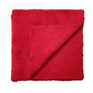 Dark King Rag Red – Mikrofibra bezszwowa 380gsm 40x40cm